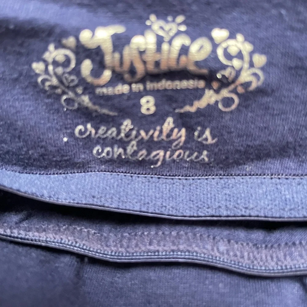 Justice Girls Size 8 Tank Top